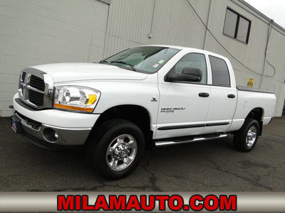 dodge ram pickup 3500 2006 bright white big horn edition diesel 6 cylinders 4 wheel drive automatic 98371