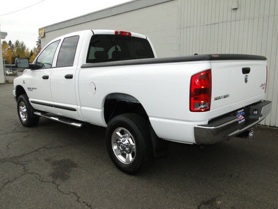 dodge ram pickup 3500 2006 bright white big horn edition diesel 6 cylinders 4 wheel drive automatic 98371