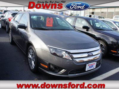 ford fusion 2012 gray sedan se gasoline 4 cylinders front wheel drive automatic 08753