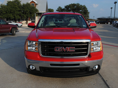 gmc sierra 1500 2011 red slt flex fuel 8 cylinders 4 wheel drive automatic 76087