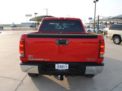 gmc sierra 1500 2011 red slt flex fuel 8 cylinders 4 wheel drive automatic 76087