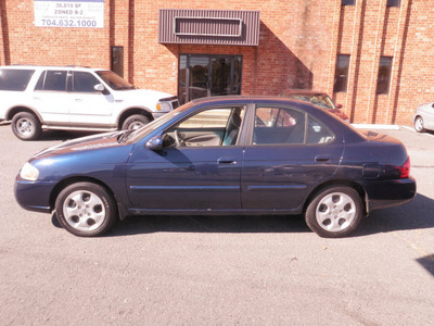 nissan sentra 2005 blue sedan 1 8 s gasoline 4 cylinders front wheel drive automatic 28217