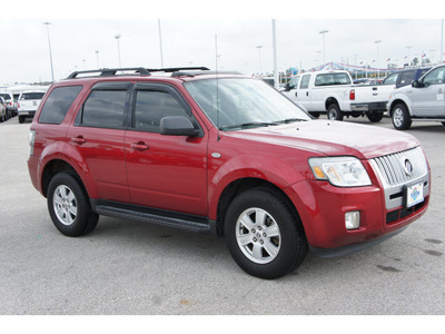 mercury mariner 2009 red suv i4 gasoline 4 cylinders 2 wheel drive automatic 77388