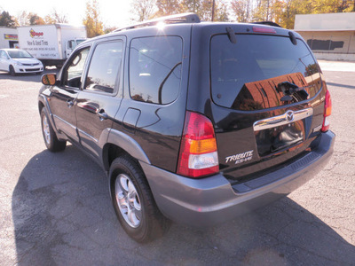 mazda tribute 2002 black suv es v6 gasoline 6 cylinders front wheel drive automatic 28217