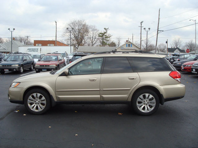 subaru outback 2009 gold wagon 2 5i limited gasoline 4 cylinders all whee drive automatic 45324