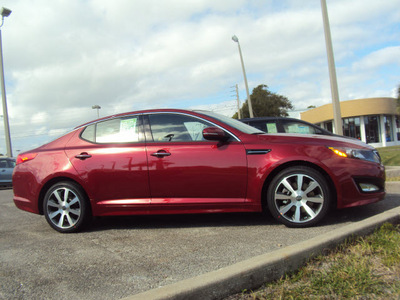 kia optima 2012 spicy red sedan sx gasoline 4 cylinders front wheel drive automatic 32901