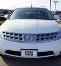 nissan murano 2006 off white suv s gasoline 6 cylinders all whee drive automatic 76018