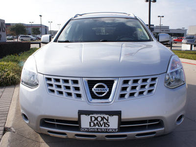 nissan rogue 2008 silver suv sl gasoline 4 cylinders front wheel drive automatic with overdrive 76018