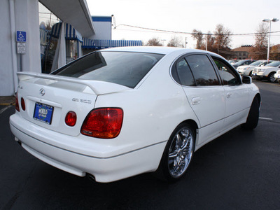 lexus gs 300 2004 white sedan 6 cylinders automatic 07701