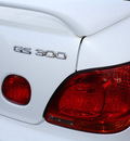 lexus gs 300 2004 white sedan 6 cylinders automatic 07701