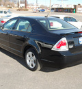 ford fusion 2007 black sedan i 4 se gasoline 4 cylinders front wheel drive automatic 67210