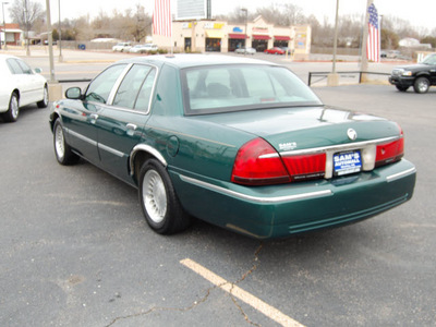 mercury grand marquis 2001 spruce green sedan ls gasoline 8 cylinders rear wheel drive automatic with overdrive 67210