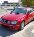 mercedes benz clk class 2008 red coupe clk350 gasoline 6 cylinders rear wheel drive automatic 67210
