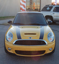 mini cooper 2008 yellow hatchback s gasoline 4 cylinders front wheel drive 6 speed manual 67210