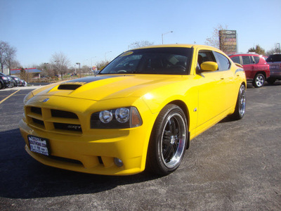 dodge charger 2007 yellow sedan srt 8 super bee gasoline 8 cylinders rear wheel drive automatic 60443