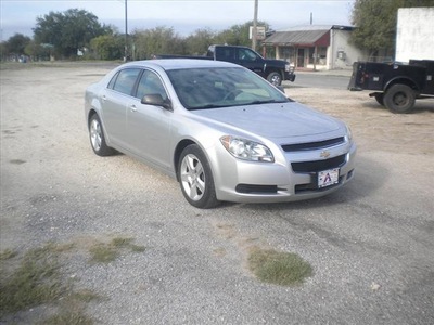 chevrolet malibu 2010 silver sedan gasoline 4 cylinders front wheel drive not specified 78064