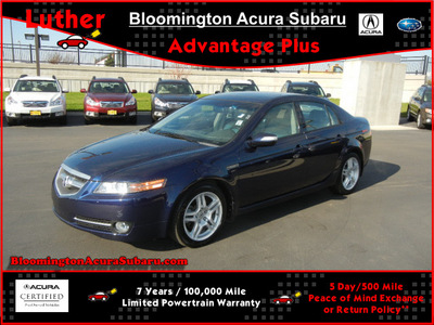 acura tl 2008 blue sedan w xm gasoline 6 cylinders front wheel drive automatic 55420