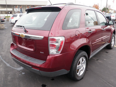 chevrolet equinox 2007 dark red suv ls gasoline 6 cylinders all whee drive automatic 14221