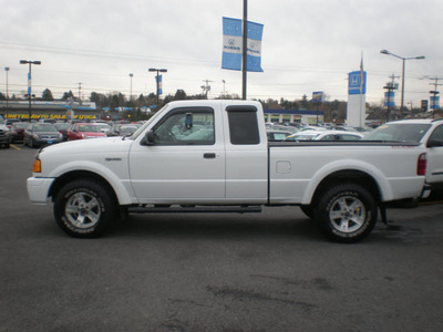 ford ranger 2005 white gasoline 6 cylinders 4 wheel drive 5 speed manual 13502