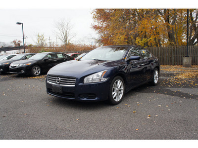 nissan maxima 2009 dk  blue sedan 3 5 s gasoline 6 cylinders front wheel drive automatic 07712