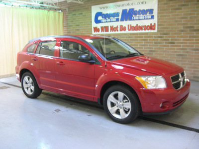 dodge caliber 2012 red sxt gasoline 4 cylinders front wheel drive automatic 44883