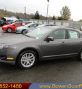 ford fusion 2012 gray sedan sel gasoline 4 cylinders front wheel drive 6 speed automatic 98032