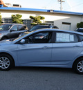 hyundai accent 2012 lt  blue hatchback gs gasoline 4 cylinders front wheel drive automatic 94010