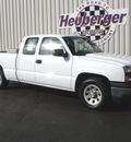 chevrolet silverado 1500 classic 2007 white pickup truck work truck 6 cylinders rear wheel drive automatic 80905
