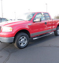 ford f 150 2006 red pickup truck xlt super cab 4wd flex fuel 8 cylinders 4 wheel drive 4 speed automatic 56301