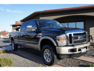 ford f 350 super duty 2008 black lariat diesel 8 cylinders 4 wheel drive automatic 99352
