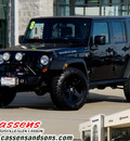 jeep wrangler unlimited 2008 black suv rubicn gasoline 6 cylinders 4 wheel drive automatic 62034