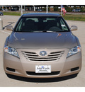 toyota camry 2009 tan sedan gasoline 4 cylinders front wheel drive automatic 77065