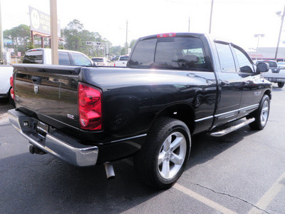 dodge ram pickup 1500 2007 black pickup truck slt flex fuel 8 cylinders rear wheel drive automatic 32401