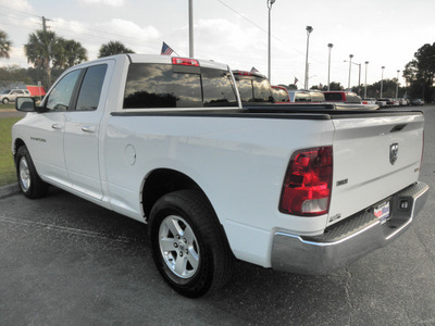 ram ram pickup 1500 2011 white pickup truck slt flex fuel 8 cylinders 2 wheel drive automatic 34474