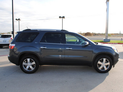 gmc acadia 2011 gray suv slt gasoline 6 cylinders front wheel drive automatic 76087