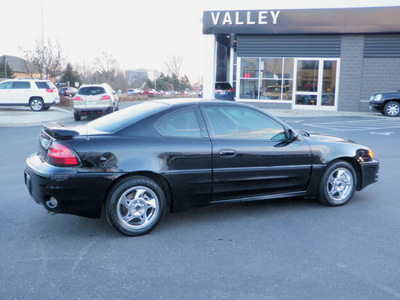 pontiac grand am 2002 black coupe gt gasoline 6 cylinders front wheel drive automatic 55124