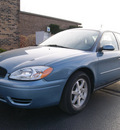 ford taurus 2007 light blue sedan sel gasoline 6 cylinders front wheel drive automatic 60098