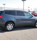 chevrolet traverse 2011 gray lt awd dvd gasoline 6 cylinders all whee drive automatic 55318