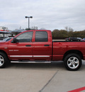 dodge ram pickup 1500 2007 red pickup truck gasoline 8 cylinders rear wheel drive automatic with overdrive 76087