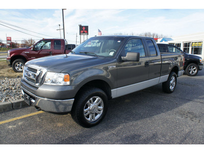 ford f 150 2007 dark shadow grey xlt gasoline 8 cylinders 4 wheel drive automatic with overdrive 07724