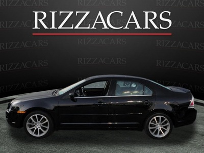 ford fusion 2008 black sedan sel gasoline 6 cylinders front wheel drive automatic with overdrive 60546