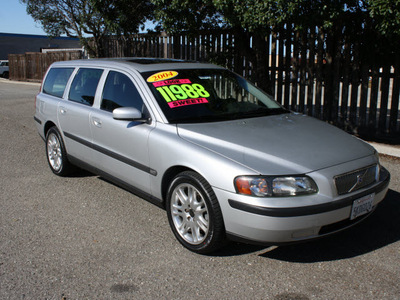 volvo v70 2004 silver wagon 2 5t gasoline 5 cylinders front wheel drive automatic 93955