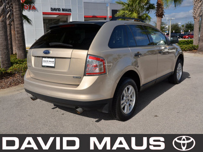 ford edge 2007 gold suv gasoline 6 cylinders front wheel drive automatic 32771