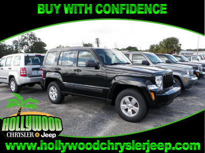 jeep liberty 2012 black suv sport gasoline 6 cylinders 2 wheel drive automatic 33021