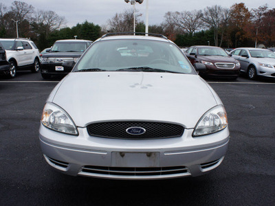 ford taurus 2005 silver wagon se flex fuel 6 cylinders front wheel drive automatic 08753