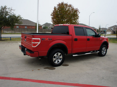ford f 150 2009 red fx4 flex fuel 8 cylinders 4 wheel drive automatic 76108
