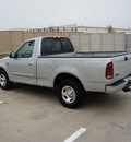 ford f 150 2002 silver pickup truck xl gasoline 6 cylinders rear wheel drive 5 speed manual 76108