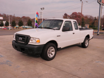 ford ranger 2007 white sport gasoline 6 cylinders rear wheel drive automatic 28217