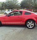 ford mustang 2007 red coupe gasoline 6 cylinders rear wheel drive manual 32901