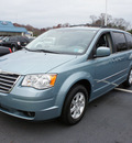 chrysler town and country 2010 lt  blue van touring gasoline 6 cylinders front wheel drive shiftable automatic 08753